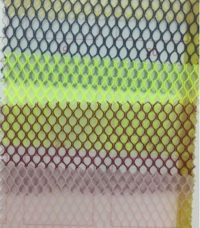 DG-GZ TPU夾網布  透明六角夾網  密度：60  成份：PVC  克重：500G  紗支：100   細節-2